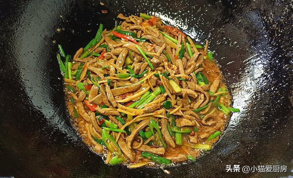 圖片[11]-【姜絲豬肝】做法步驟圖 麻辣鮮香 嫩滑入味下飯-起舞食譜網