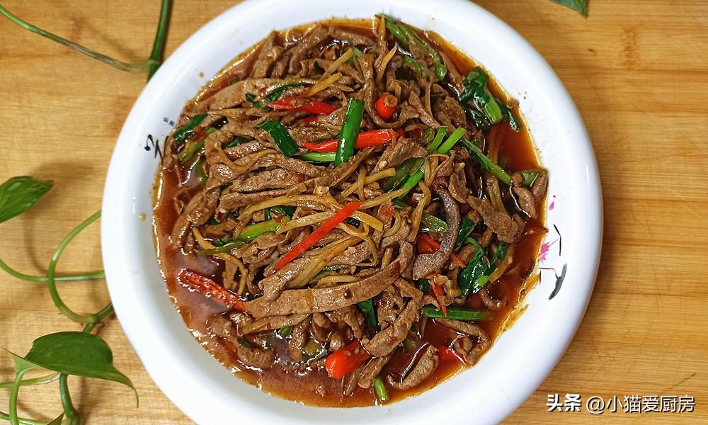 圖片[2]-【姜絲豬肝】做法步驟圖 麻辣鮮香 嫩滑入味下飯-起舞食譜網