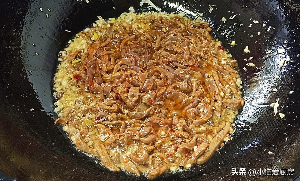 圖片[8]-【姜絲豬肝】做法步驟圖 麻辣鮮香 嫩滑入味下飯-起舞食譜網