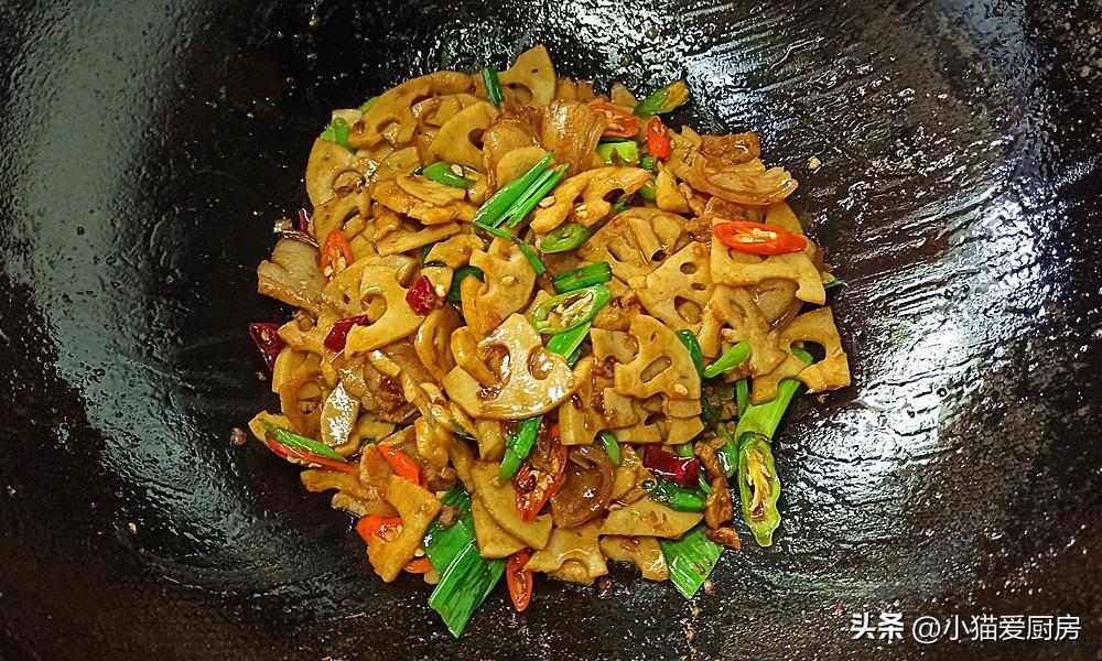 圖片[11]-【辣炒藕片】做法步驟圖 味道香辣爽口 不小心就多吃兩碗飯-起舞食譜網
