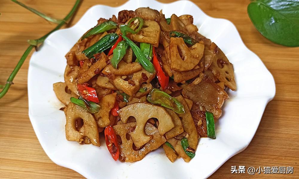 圖片[2]-【辣炒藕片】做法步驟圖 味道香辣爽口 不小心就多吃兩碗飯-起舞食譜網