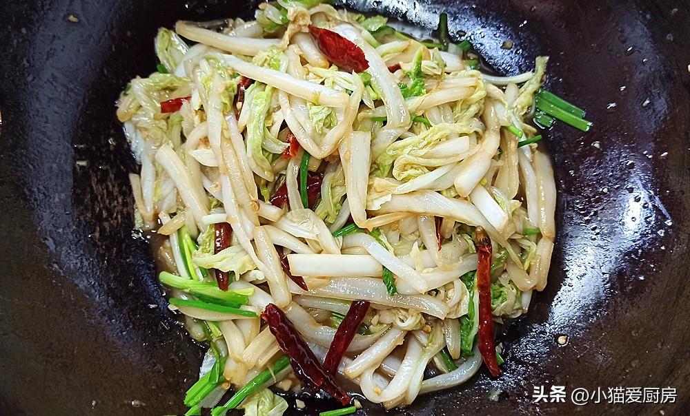 圖片[10]-【酸辣炒白菜】做法步驟圖 酸辣開胃好吃 下飯非常不錯-起舞食譜網