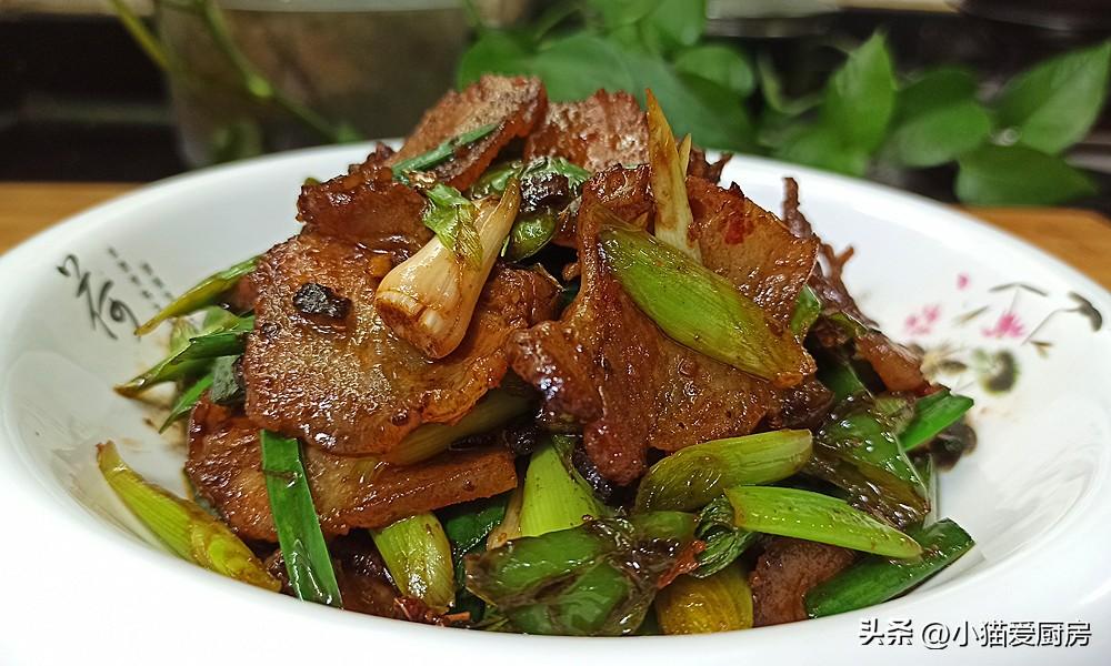 圖片[3]-【蒜苗辣椒回鍋肉】做法步驟圖 成菜肥而不膩 味道不比飯店的-起舞食譜網