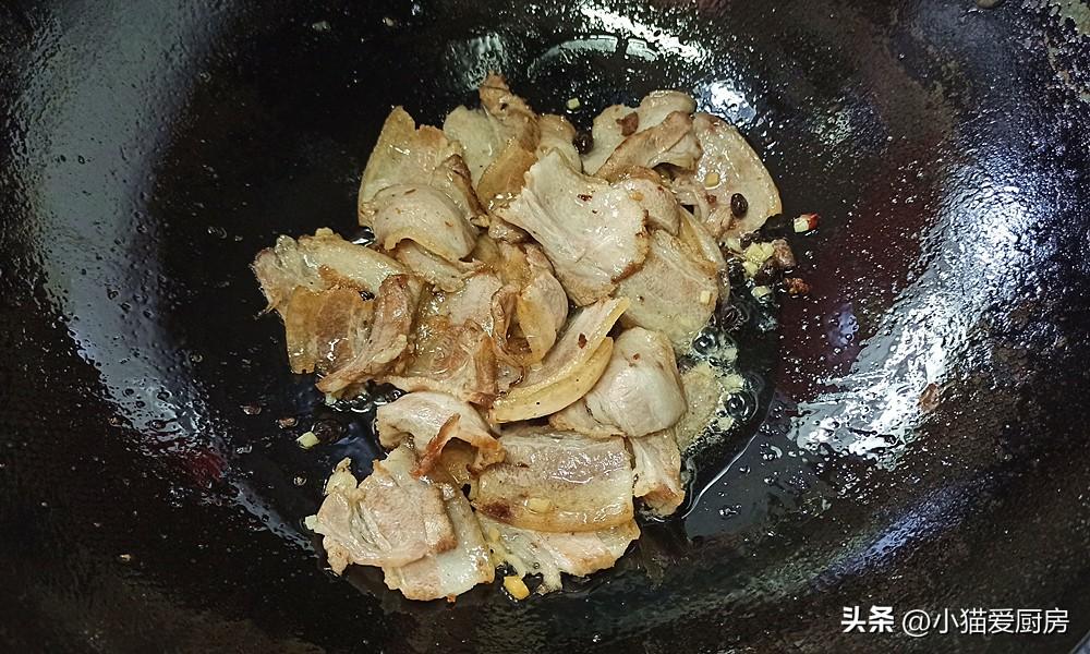 圖片[8]-【蒜苗辣椒回鍋肉】做法步驟圖 成菜肥而不膩 味道不比飯店的-起舞食譜網