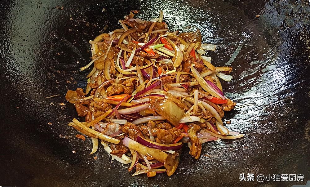 圖片[10]-【洋蔥炒肉】做法步驟圖 肉片干香不柴 洋蔥脆爽入味-起舞食譜網