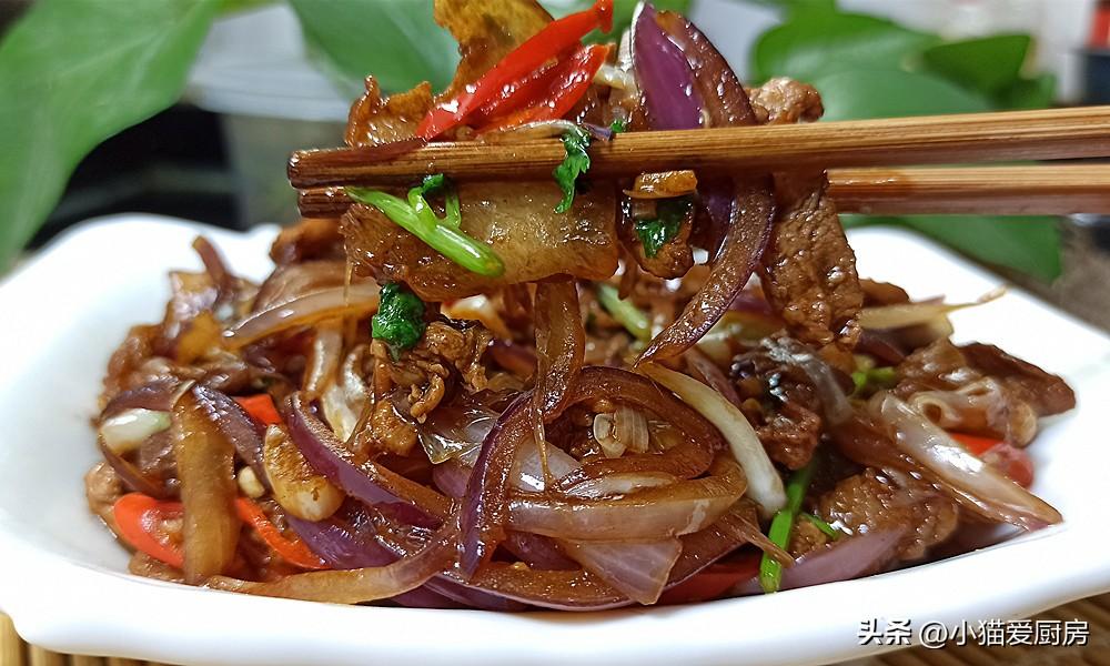 圖片[3]-【洋蔥炒肉】做法步驟圖 肉片干香不柴 洋蔥脆爽入味-起舞食譜網