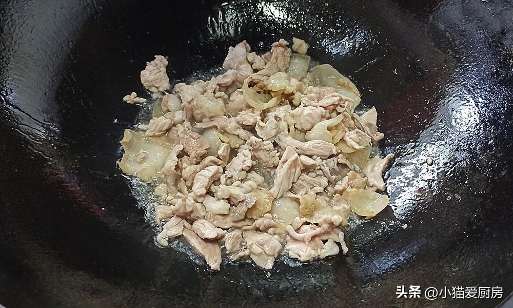 圖片[7]-【洋蔥炒肉】做法步驟圖 肉片干香不柴 洋蔥脆爽入味-起舞食譜網