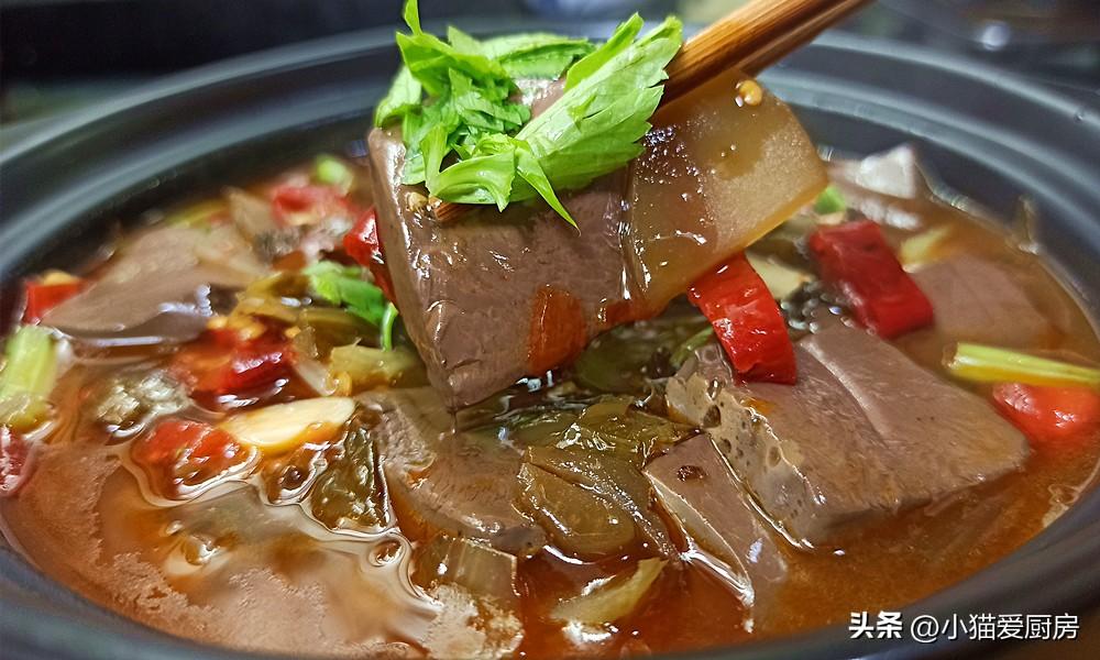 圖片[1]-【酸辣鴨血】做法步驟圖 麻辣爽口 特別好吃下飯-起舞食譜網(wǎng)