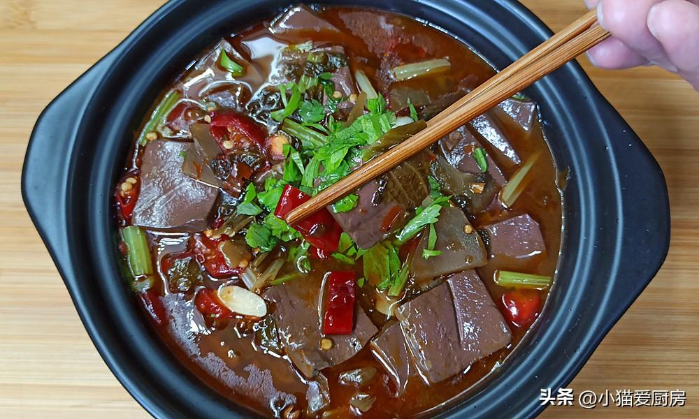 圖片[3]-【酸辣鴨血】做法步驟圖 麻辣爽口 特別好吃下飯-起舞食譜網(wǎng)