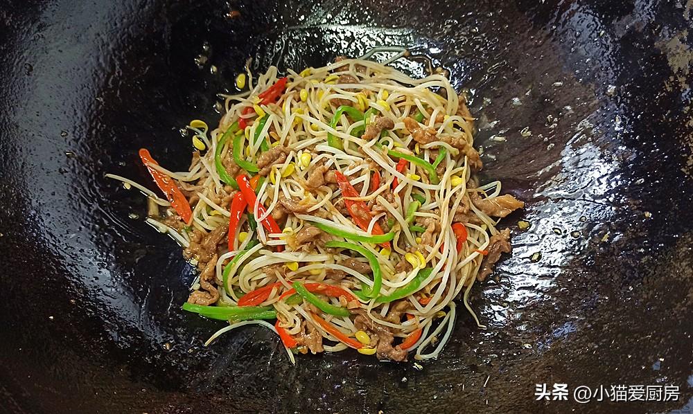 圖片[10]-【豆芽炒肉】做法步驟圖 清脆爽口不出湯 好吃下飯-起舞食譜網