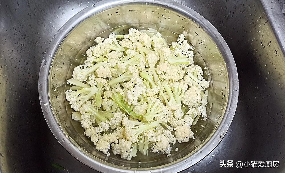 圖片[4]-【花菜炒肉】做法步驟圖  脆嫩入味營養不流失 好吃下飯-起舞食譜網