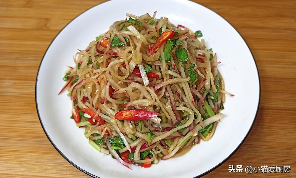 圖片[2]-【涼拌蘿卜絲】做法步驟圖 為什么飯店的“涼拌蘿卜絲”那么好-起舞食譜網