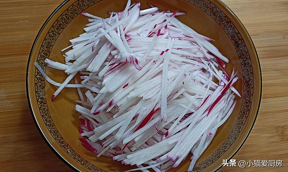 圖片[4]-【涼拌蘿卜絲】做法步驟圖 為什么飯店的“涼拌蘿卜絲”那么好-起舞食譜網