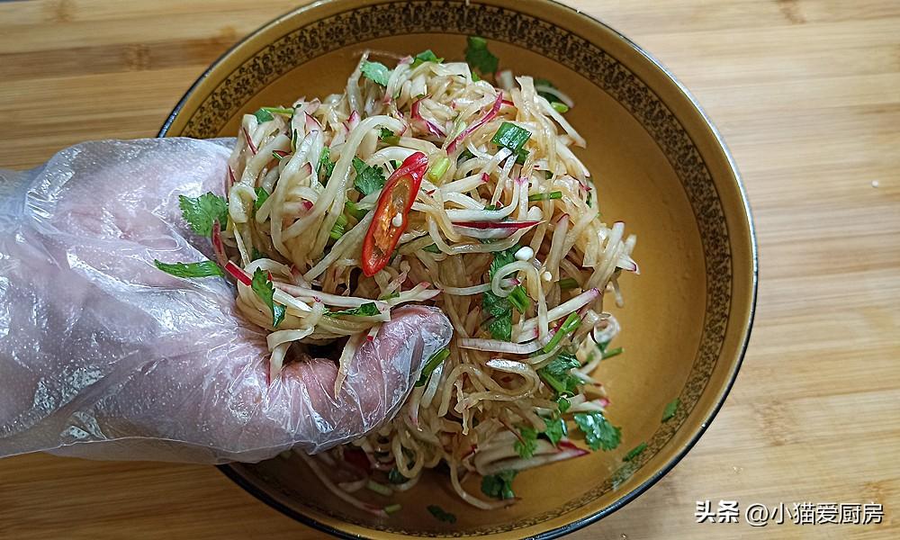 圖片[9]-【涼拌蘿卜絲】做法步驟圖 為什么飯店的“涼拌蘿卜絲”那么好-起舞食譜網