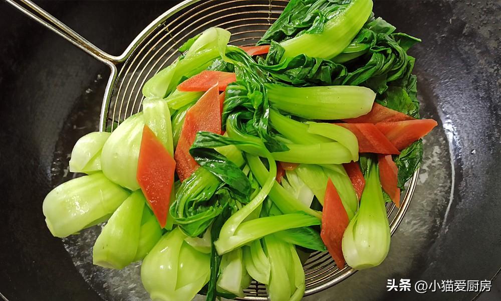 圖片[7]-【素炒小油菜】做法步驟圖 營養味美 特別解膩好吃-起舞食譜網