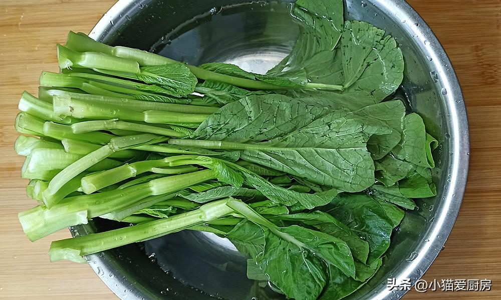圖片[4]-【白灼姜味菜心】做法步驟圖 清脆爽口 過年做來解膩吃-起舞食譜網