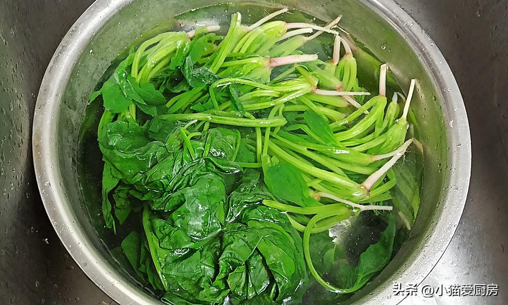 圖片[7]-【肉末菠菜】做法步驟圖 營養味美 上桌大家搶著吃-起舞食譜網