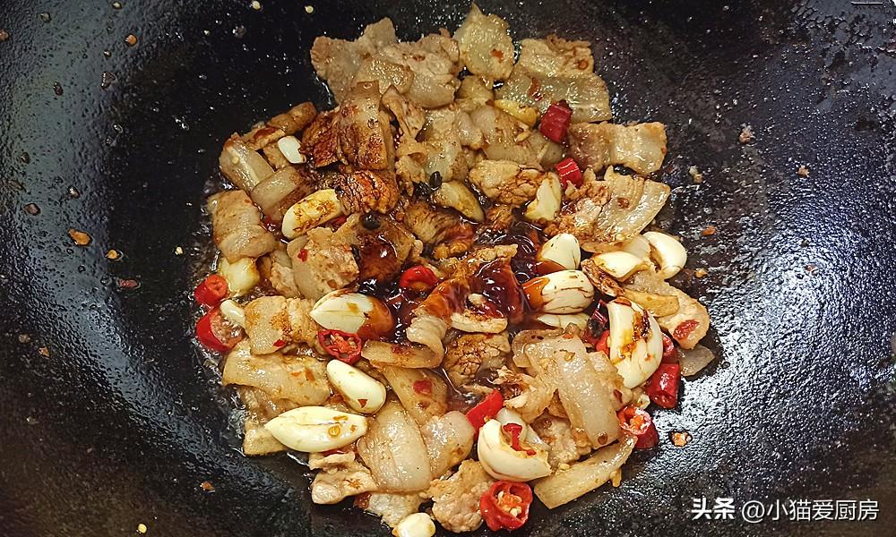 圖片[8]-【大蒜炒肉】做法步驟圖 那種濃濃的蒜香味道 特別味美-起舞食譜網