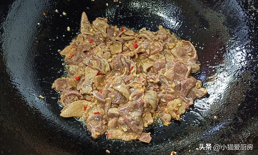圖片[10]-【小炒香菜豬肝】做法步驟圖 上桌就是大硬菜 真香-起舞食譜網