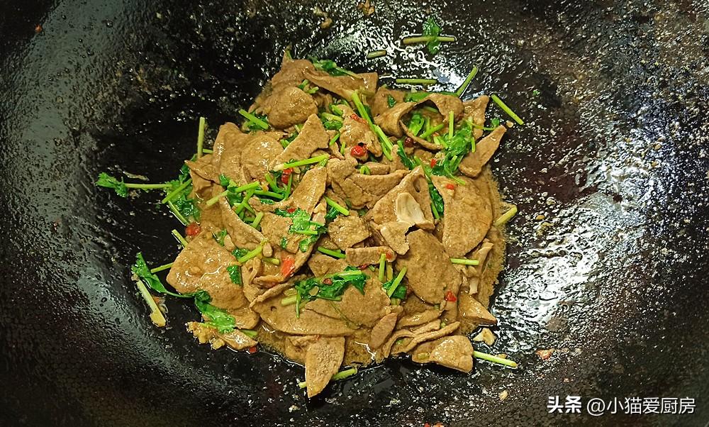 圖片[12]-【小炒香菜豬肝】做法步驟圖 上桌就是大硬菜 真香-起舞食譜網