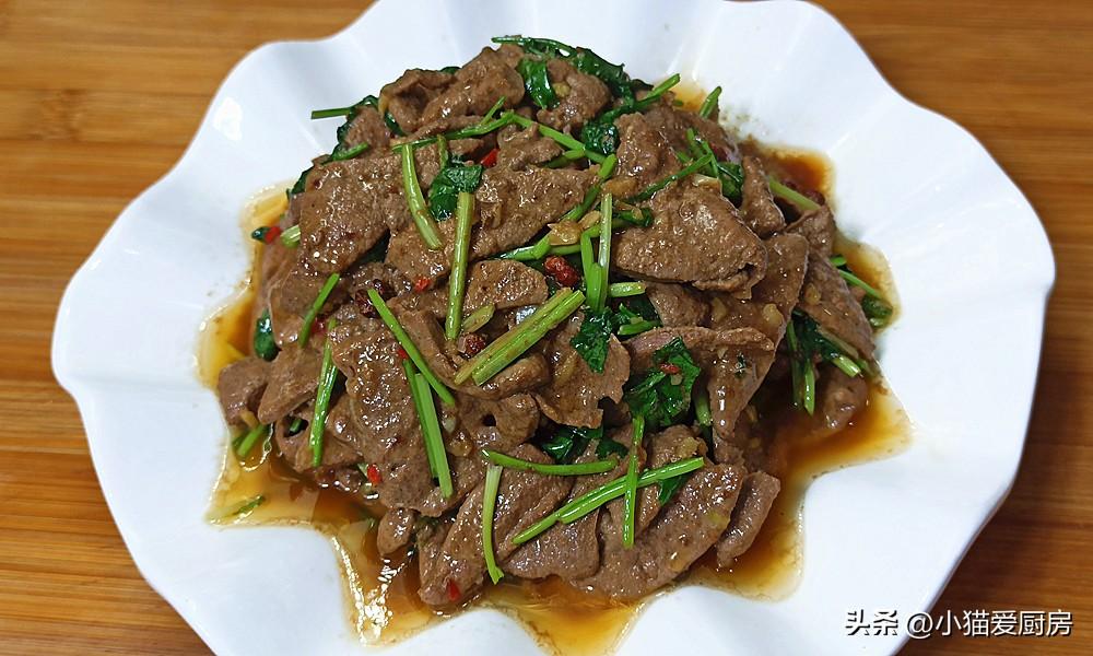 圖片[2]-【小炒香菜豬肝】做法步驟圖 上桌就是大硬菜 真香-起舞食譜網