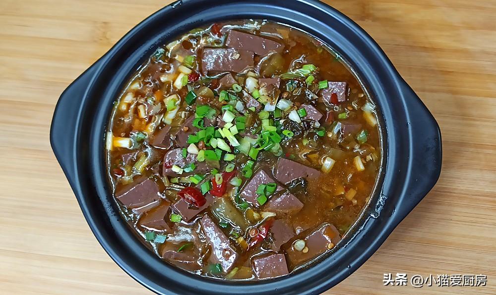圖片[2]-【酸菜鴨血】做法步驟圖 特別好吃 是一道不錯的下飯菜-起舞食譜網