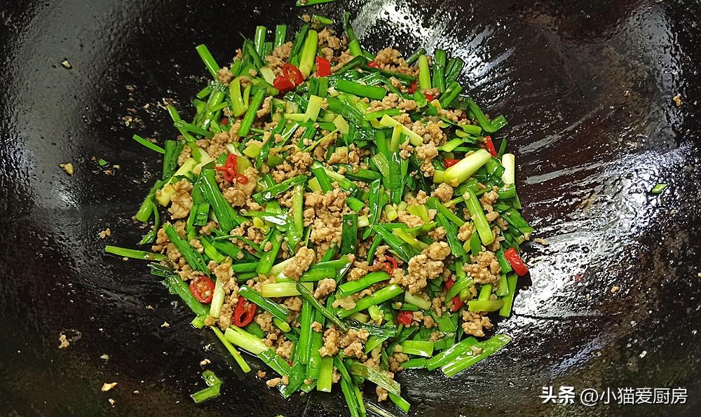 圖片[9]-【肉末韭菜】做法步驟圖 這樣做出來葷素搭配 香辣爽口下飯-起舞食譜網