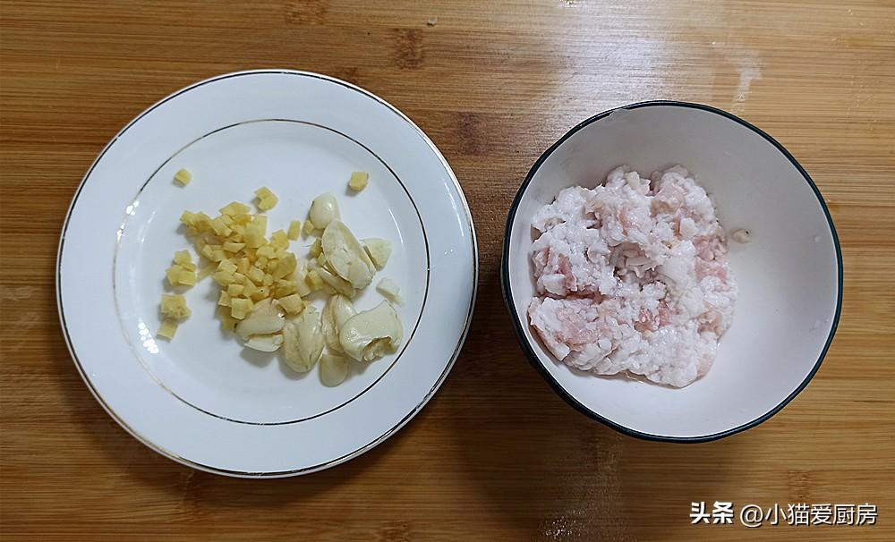 圖片[5]-【小白菜肉末茶樹菇】做法步驟圖 特別好吃 湯汁泡飯也特別香-起舞食譜網