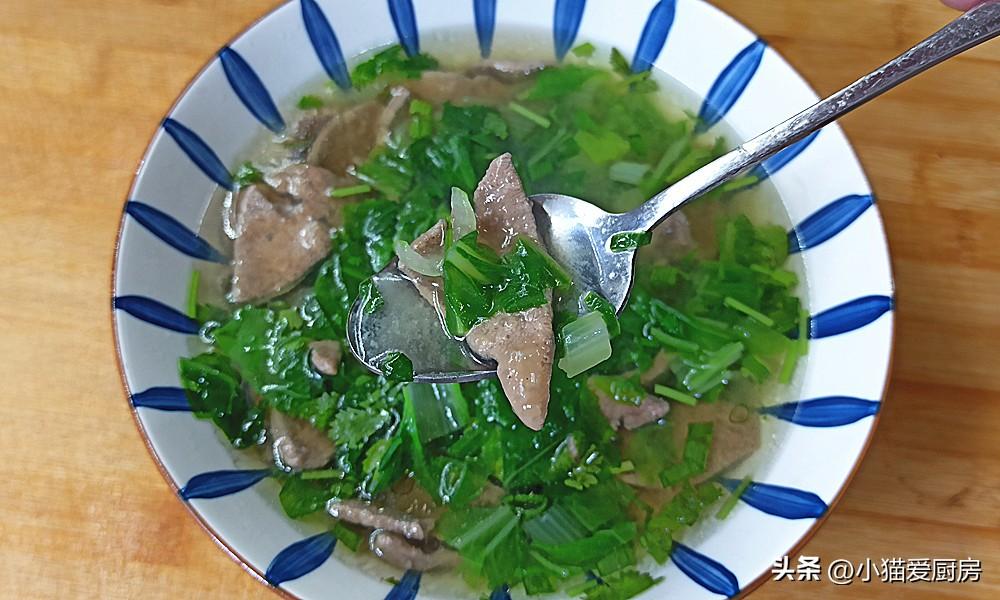 圖片[2]-【小白菜豬肝湯】做法步驟圖 營養味美無腥味 特別好喝-起舞食譜網