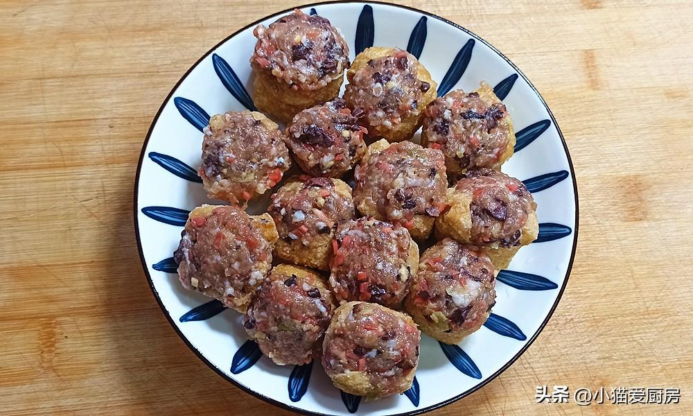圖片[10]-【釀油豆腐】做法步驟圖 鮮香味美 咬下去真香-起舞食譜網