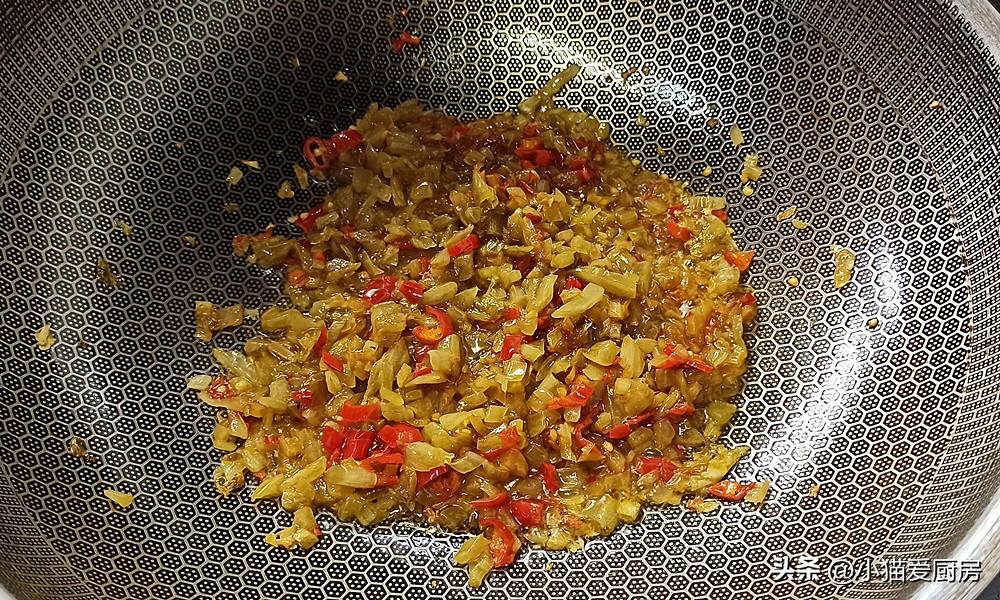 圖片[9]-【酸菜炒青豆】做法步驟圖 特別爽口 超下飯-起舞食譜網
