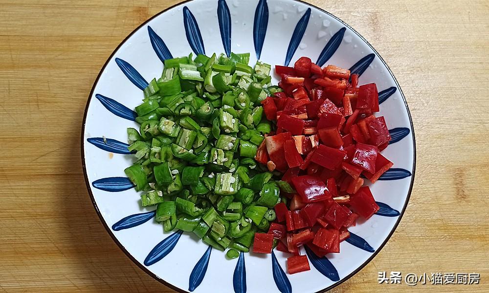 圖片[5]-【辣椒雞蛋炒肉】做法步驟圖 特別好吃 做一大盤不夠-起舞食譜網