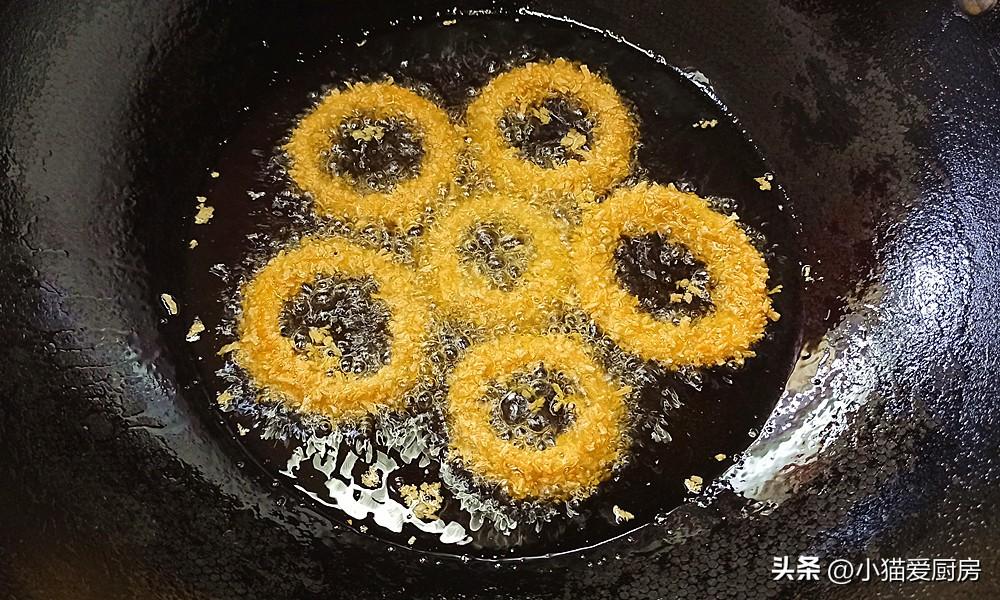 圖片[10]-【炸洋蔥圈】做法步驟圖 口感酥脆 大人孩子都喜歡-起舞食譜網