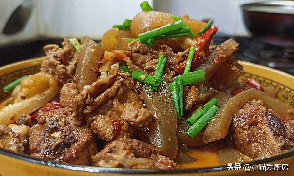 圖片[1]-【魔芋燒鴨】做法步驟圖 香辣過癮 特別好吃解饞-起舞食譜網