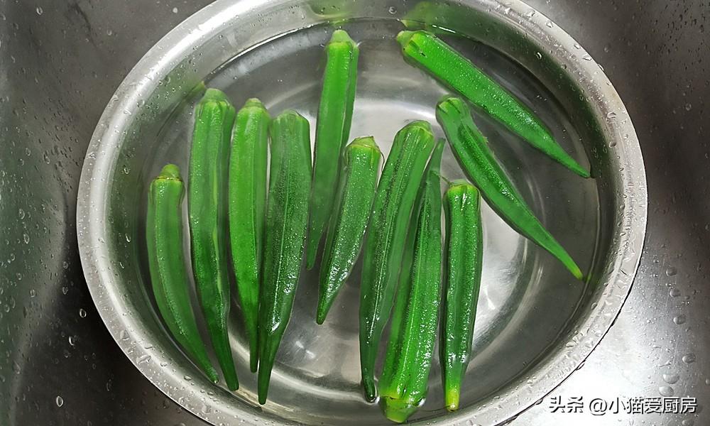 圖片[8]-【秋葵炒雞蛋】做法步驟圖 試一試這樣做 好吃還沒黏液-起舞食譜網