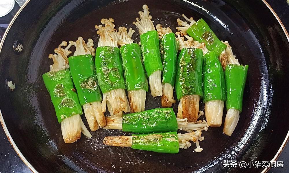 圖片[9]-【虎皮尖椒金針菇】做法步驟圖 香辣過癮 一次能吃3碗飯-起舞食譜網(wǎng)