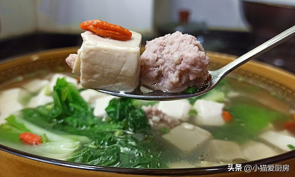 圖片[12]-【豆腐白菜湯丸子】做法步驟圖 味道清淡爽口 夏天吃特別舒服-起舞食譜網