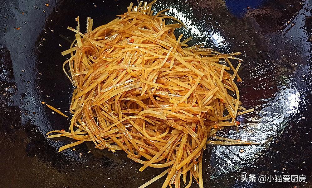 圖片[10]-【酸辣土豆絲】做法步驟圖 炒出來酸辣爽口 開胃還下飯-起舞食譜網