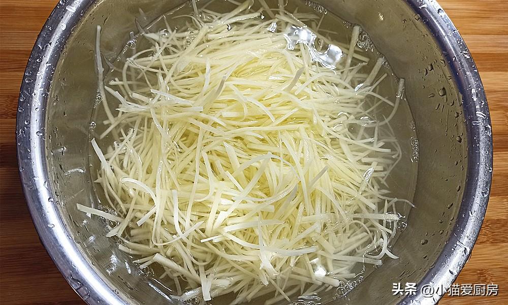 圖片[5]-【酸辣土豆絲】做法步驟圖 炒出來酸辣爽口 開胃還下飯-起舞食譜網