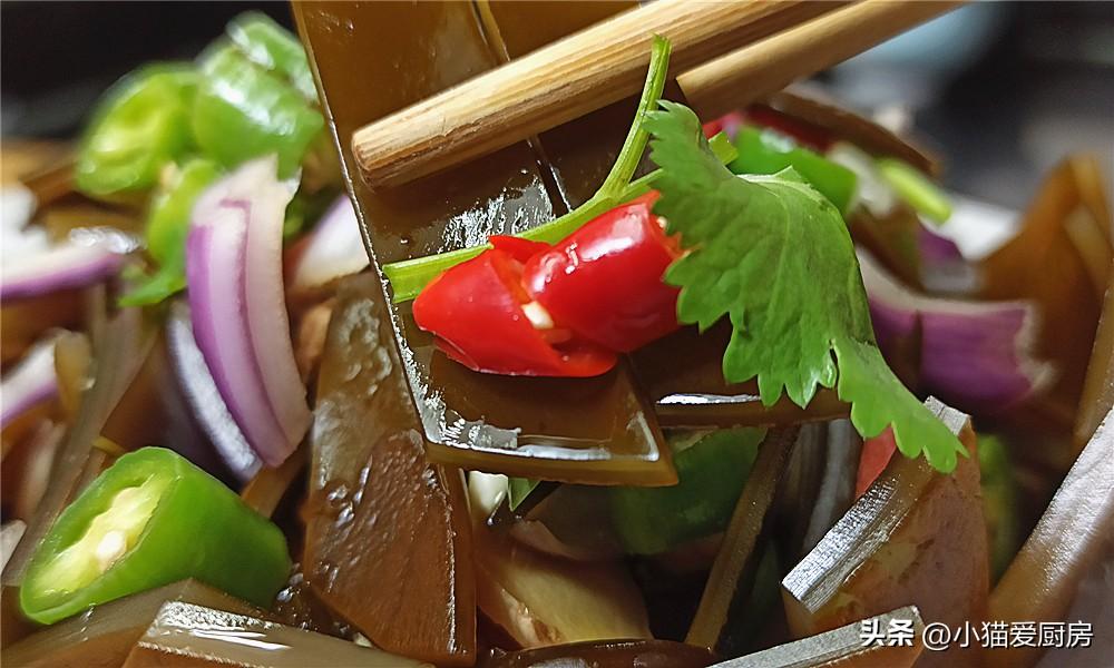 圖片[1]-【醬醋海帶】做法步驟圖 熱天吃正好 特別過癮-起舞食譜網(wǎng)