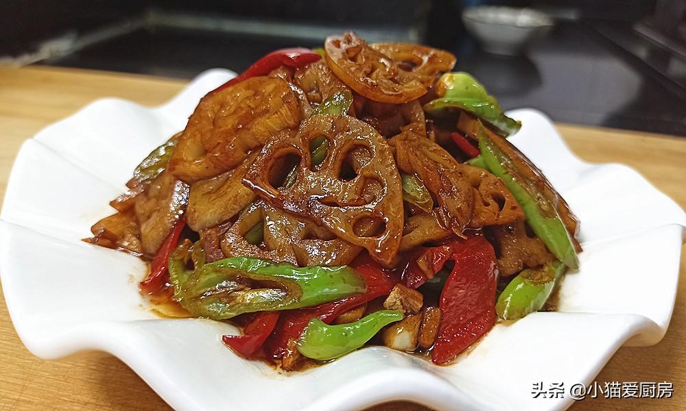 圖片[1]-【小炒藕片】做法步驟圖 清脆爽口好吃 不小心就會(huì)多吃飯-起舞食譜網(wǎng)