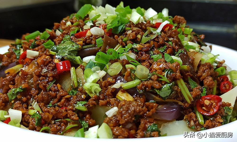 圖片[12]-【肉醬土豆拌茄子】做法步驟圖 醬香濃郁特別味美 天天吃都不-起舞食譜網