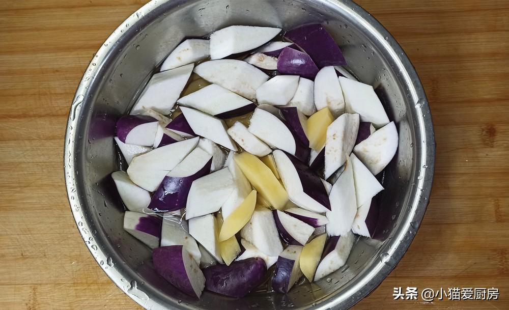 圖片[4]-【肉醬土豆拌茄子】做法步驟圖 醬香濃郁特別味美 天天吃都不-起舞食譜網