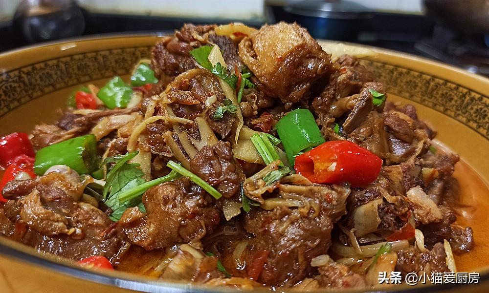 圖片[1]-【仔姜鴨肉】做法步驟圖 鮮香爽辣入味-起舞食譜網(wǎng)