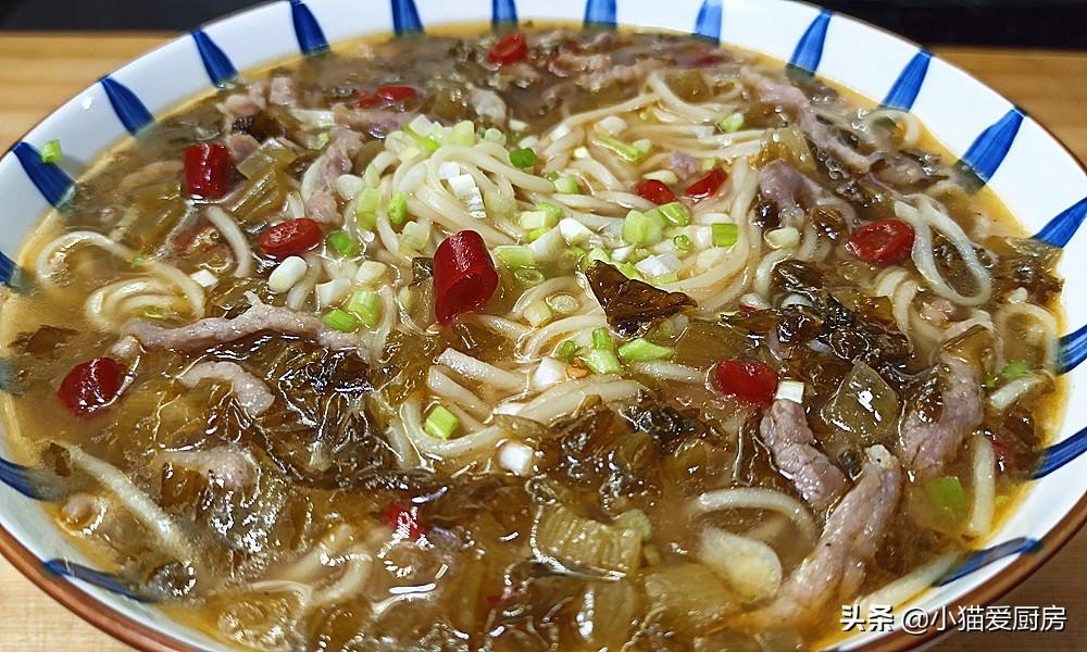 圖片[3]-【泡酸菜肉絲面】做法步驟圖 酸爽好吃 保證讓你胃口大開-起舞食譜網(wǎng)