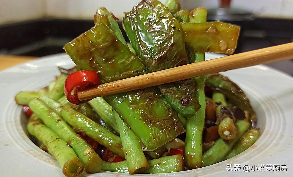 圖片[1]-【辣椒炒豇豆角】做法步驟圖 香辣過癮 好吃下飯-起舞食譜網