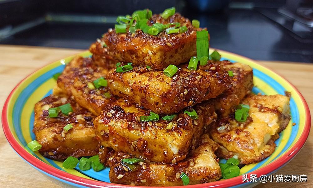 圖片[3]-【香煎豆腐】做法步驟圖 夏天來一瓶冰鎮啤酒 別提有多爽-起舞食譜網