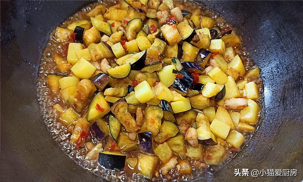 圖片[12]-【土豆燒茄子】做法步驟圖 綿軟入味又營養 一頓多吃2碗飯-起舞食譜網