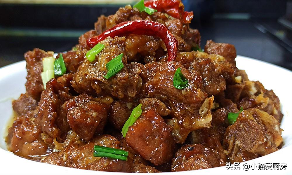 圖片[1]-【大蒜燒骨頭】做法步驟圖 好吃入味 孩子特別喜歡-起舞食譜網