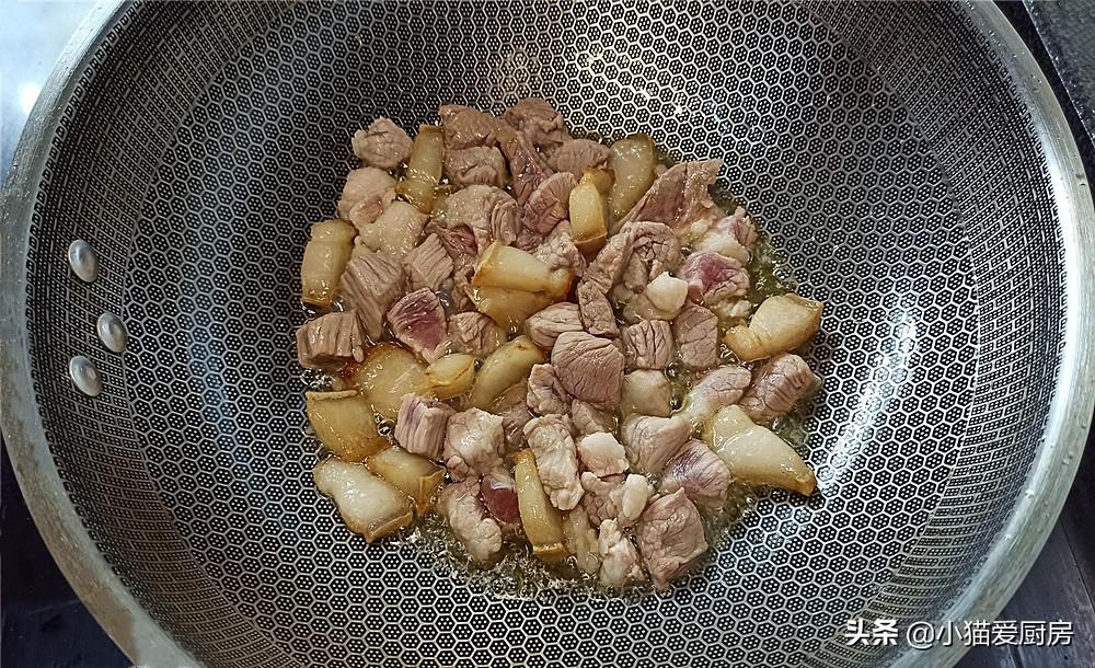 圖片[8]-【白蘿卜燒肉】做法步驟圖 制作簡單 成菜鮮甜入味開胃好吃老-起舞食譜網